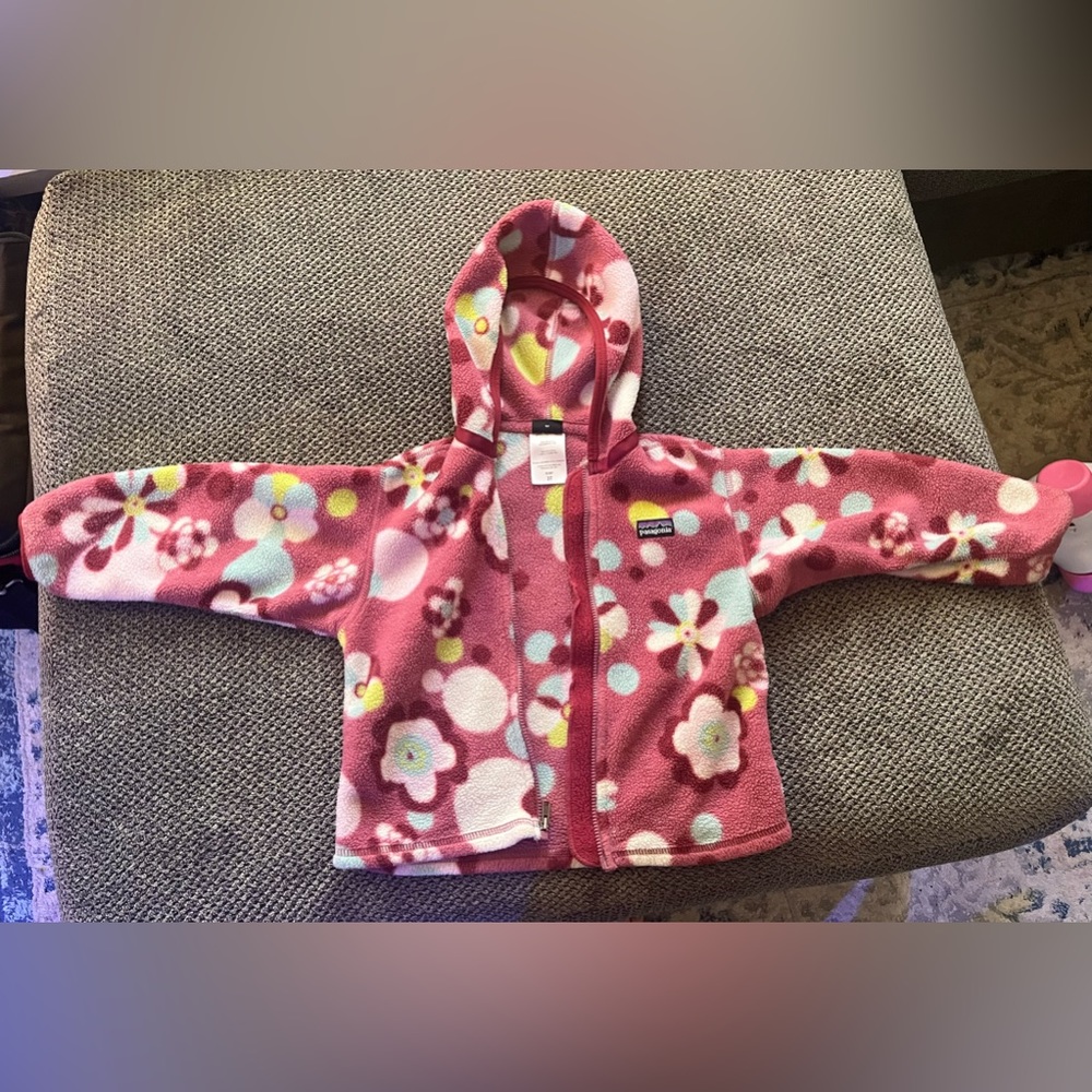 Patagonia synchilla fleece zip up 3T